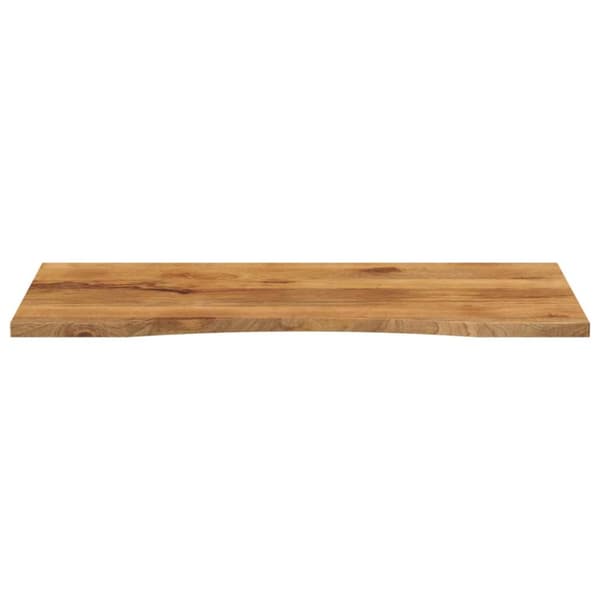pöytätaso leikatulla 140x50x2,5 cm raaka mangopuulla