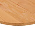 Miniatyrbillede 8 af 10: bordplade 100x50x2 cm massivt egetræ oval lysebrun