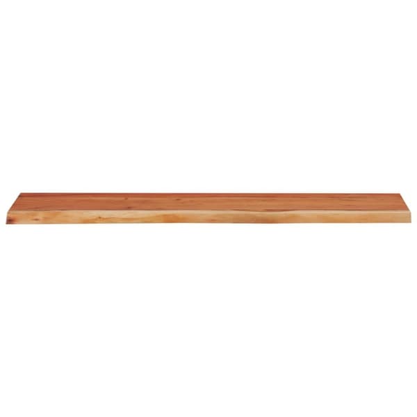 bordplade 120x40x2,5 cm rektangulær massivt akacietræ
