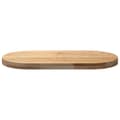 Miniatyrbild 5 av 10: Bordsskiva 80x40x4 cm massiv ek oval