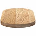 Miniatyrbild 6 av 10: Bordsskiva 80x40x4 cm massiv ek oval
