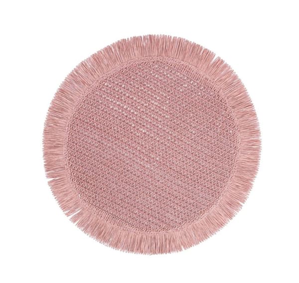 Bordsmatta SUZAN D38cm jute, lila