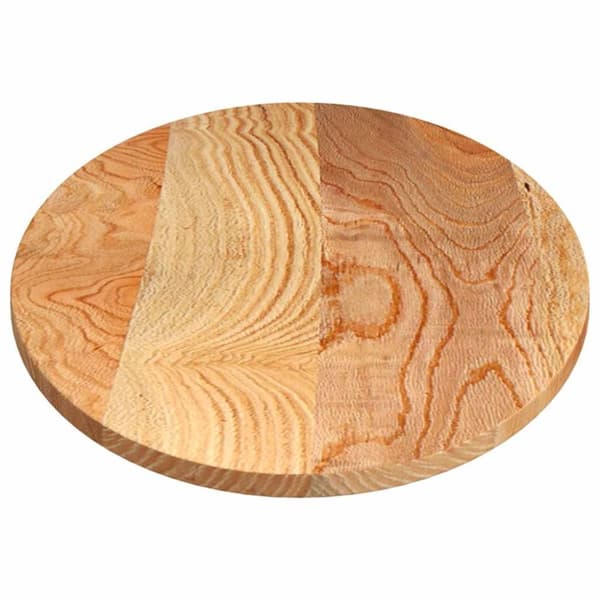 vidaXL Bordsskiva ljusbrun 140x60x2 cm massiv ek oval