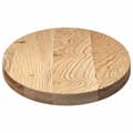 Pikkukuva 7 / 11: vidaXL Pöytälevy 100x50x4 cm massiivipuuta tammi soikea