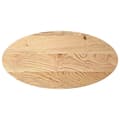 Pikkukuva 1 / 11: vidaXL Pöytälevy 100x50x4 cm massiivipuuta tammi soikea