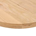Miniatyrbild 9 av 11: vidaXL Bordsskiva 120x60x4 cm massiv ek oval