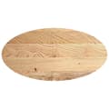 Miniatyrbilde 3 av 11: vidaXL Bordplate 120x60x2 cm oval heltre eik