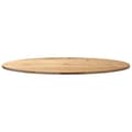 Miniatyrbilde 6 av 11: vidaXL Bordplate 120x60x2 cm oval heltre eik