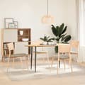 Pikkukuva 4 / 11: vidaXL Pöytälevy 140x60x2 cm massiivipuuta tammi soikea