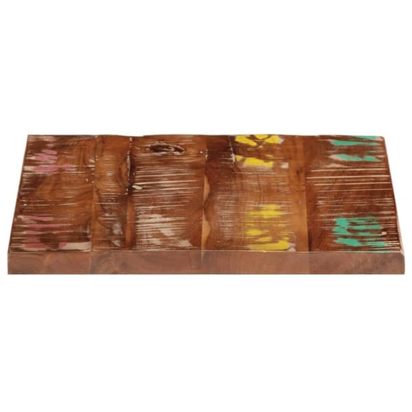 vidaXL Bordplate 60x60x1,5 cm firkantet gjenvunnet heltre