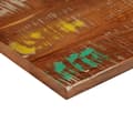 Miniatyrbilde 6 av 9: vidaXL Bordplate 60x60x1,5 cm firkantet gjenvunnet heltre