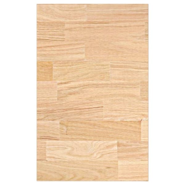 vidaXL Kjøkken benkeplate rektangulær 40x63,5x4 cm heltre eik