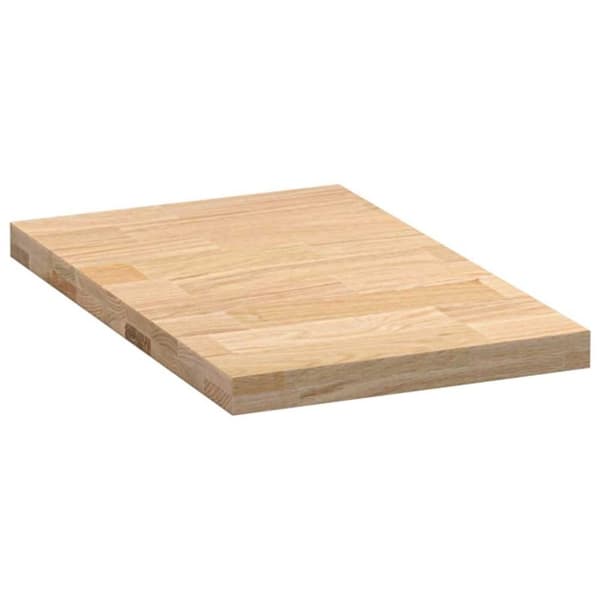 vidaXL Kjøkken benkeplate rektangulær 40x63,5x4 cm heltre eik