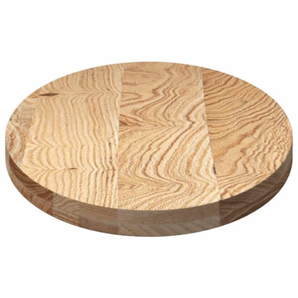 vidaXL Bordsskiva 100x50x4 cm massiv ek oval