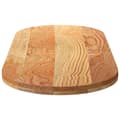Miniatyrbilde 7 av 11: vidaXL Bordplate lysebrun 140x60x4 cm oval heltre eik