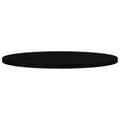 Miniatyrbilde 6 av 11: vidaXL Bordplate mørkebrun 120x60x4 cm oval heltre eik