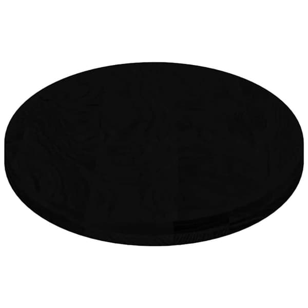 vidaXL Bordplate mørkebrun 120x60x4 cm oval heltre eik