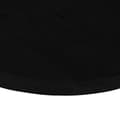 Miniatyrbilde 9 av 11: vidaXL Bordplate mørkebrun 120x60x4 cm oval heltre eik