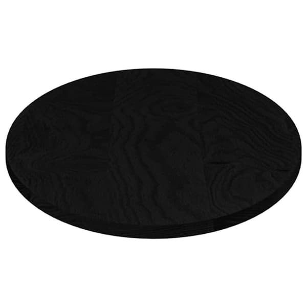 vidaXL bordplade 100x50x2 cm massivt egetræ oval mørkebrun