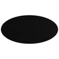 Miniatyrbilde 1 av 11: vidaXL Bordplate mørkebrun 120x60x2 cm oval heltre eik