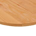 Pikkukuva 9 / 11: vidaXL Pöytälevy Vaaleanruskea 100x50x2 cm Massiivipuu Tammi Soikea