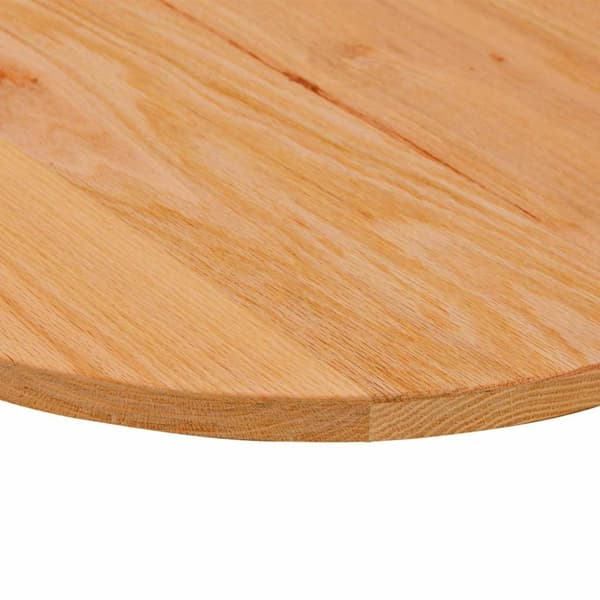 vidaXL Pöytälevy Vaaleanruskea 80x40x2 cm Massiivipuu Tammi Soikea