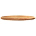 Miniatyrbilde 6 av 11: vidaXL Bordplate lysebrun 120x60x4 cm oval heltre eik