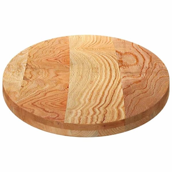 vidaXL Bordplate lysebrun 120x60x4 cm oval heltre eik