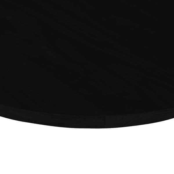 vidaXL Bordsskiva mörkbrun 80x40x2 cm massiv ek oval