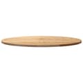 Miniatyrbillede 6 af 11: vidaXL bordplade 80x40x2 cm massivt egetræ oval