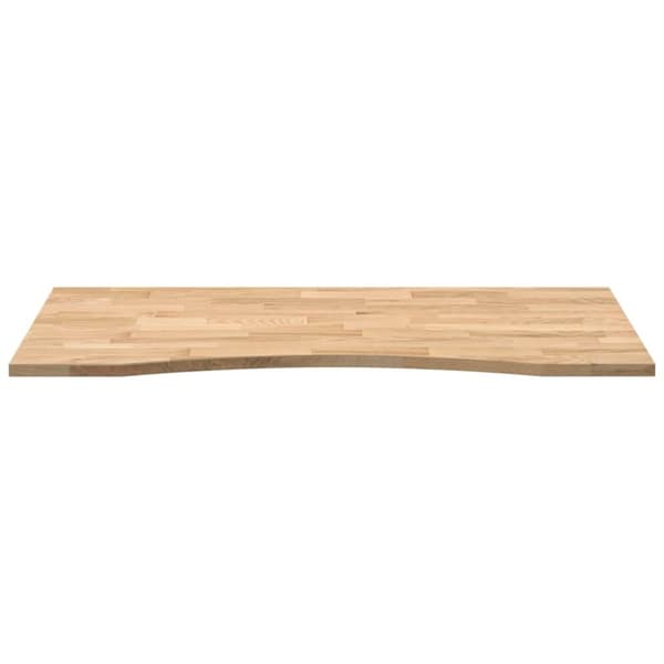 vidaXL Käsittelemätön pöytätaso 120x50x2,5 cm tammi suorakulmainen