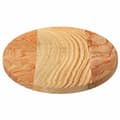 Miniatyrbilde 7 av 11: vidaXL Bordplate lysebrun 80x40x2 cm oval heltre eik