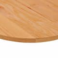 Miniatyrbilde 9 av 11: vidaXL Bordplate lysebrun 80x40x2 cm oval heltre eik