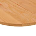 Miniatyrbild 9 av 11: vidaXL Bordsskiva ljusbrun 140x60x2 cm massiv ek oval