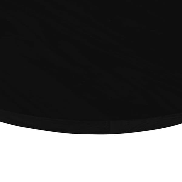 vidaXL bordplade 120x60x2 cm massivt egetræ oval mørkebrun