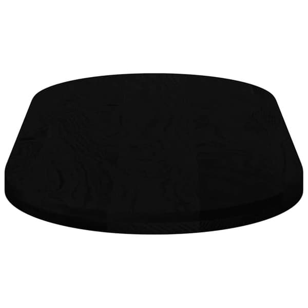 vidaXL Bordplate mørkebrun 120x60x4 cm oval heltre eik