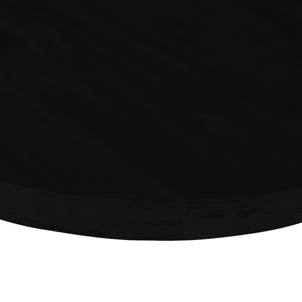 vidaXL Bordplate mørkebrun 120x60x4 cm oval heltre eik