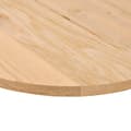 Miniatyrbillede 9 af 11: vidaXL bordplade 100x50x2 cm massivt egetræ oval