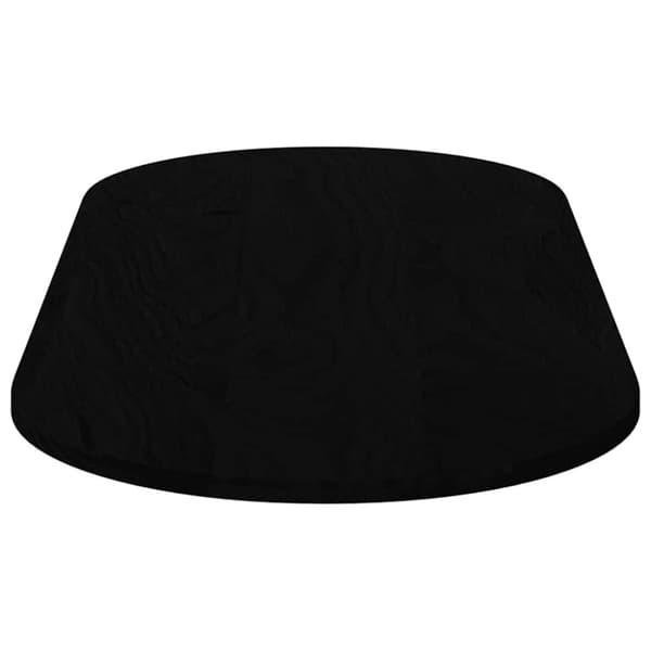 vidaXL bordplade 140x60x2 cm massivt egetræ oval mørkebrun