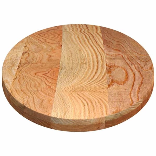 vidaXL Bordsskiva ljusbrun 140x60x4 cm massiv ek oval