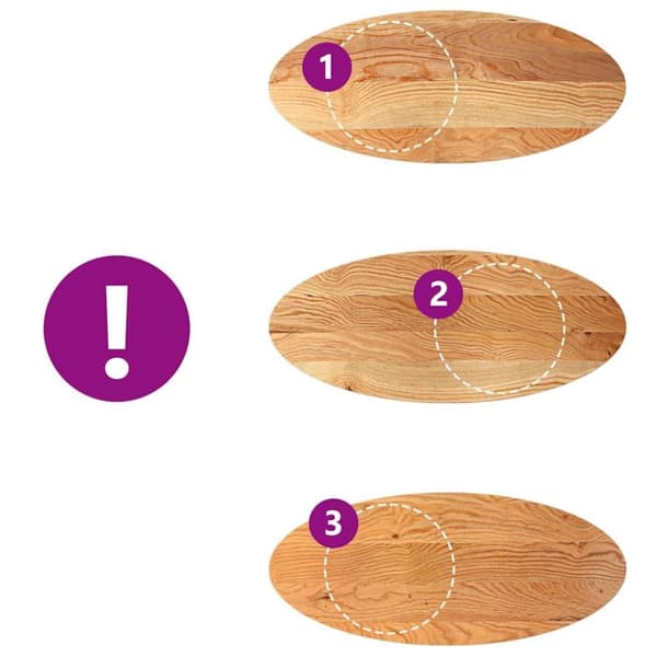 vidaXL Bordsskiva ljusbrun 140x60x4 cm massiv ek oval
