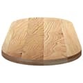 Miniatyrbillede 7 af 11: vidaXL bordplade 140x60x4 cm massivt egetræ oval