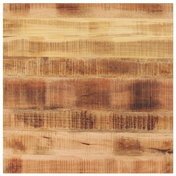 vidaXL Bordplate 70x70x3,8 cm firkantet grovt heltre mango
