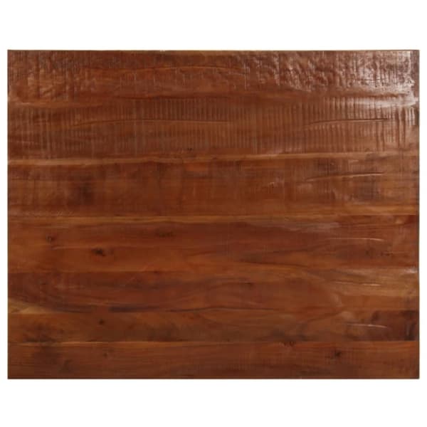 vidaXL Pöytälevy 100x80x3,8 cm suorakaide kierrätetty täyspuu