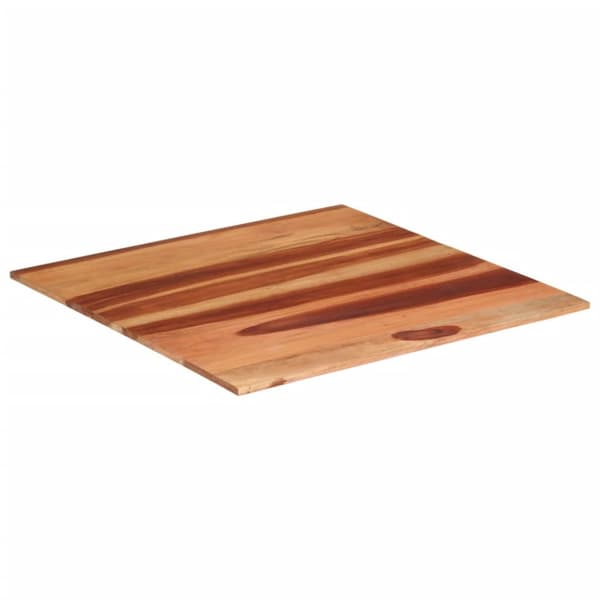 Bordsskiva massivt akaciaträ 15-16 mm 80x80 cm