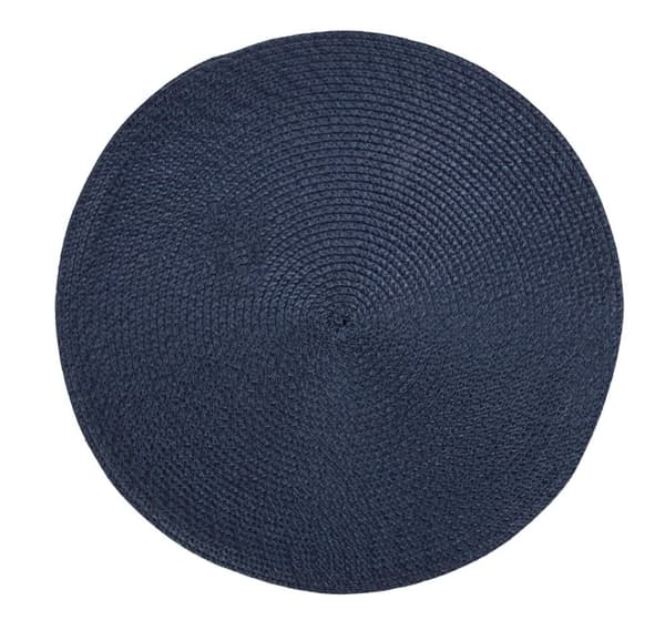 Bordsunderlägg SELMA D38cm, mörkblå