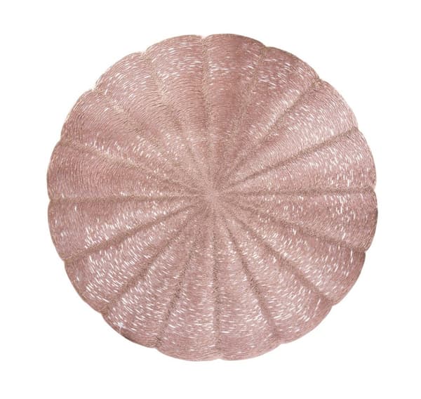 Bordsunderlägg PIPPA D38cm, roséguld