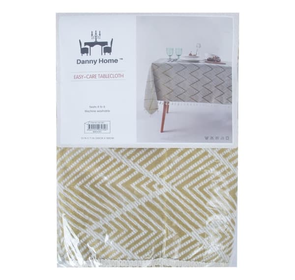 Duk EASY CARE 140x180cm, gylden med dusk