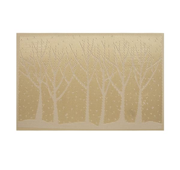 Underlägg SKOG 30x45cm, beige