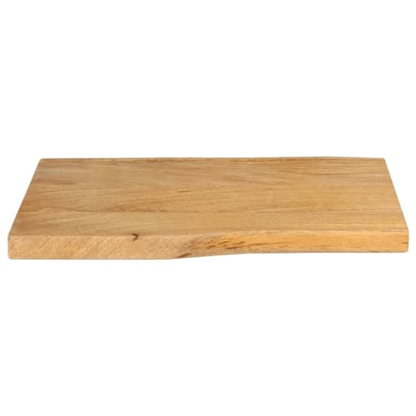vidaXL Bordplate 50x40x2,5 cm naturlig kant heltre mango